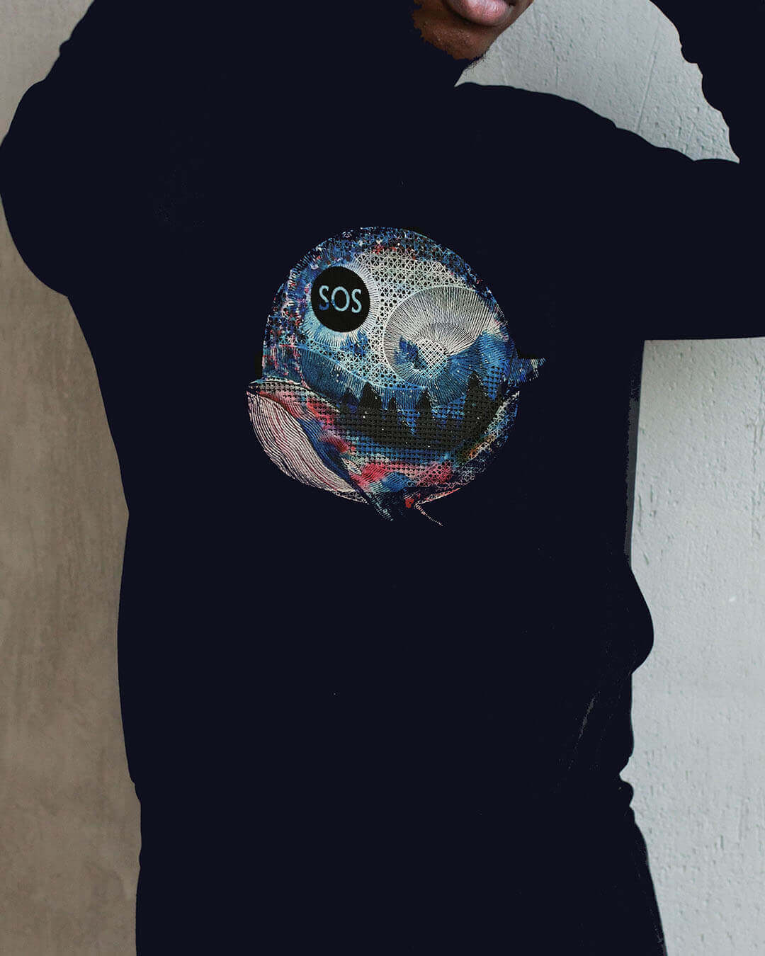 Oversized Cotton Blouse